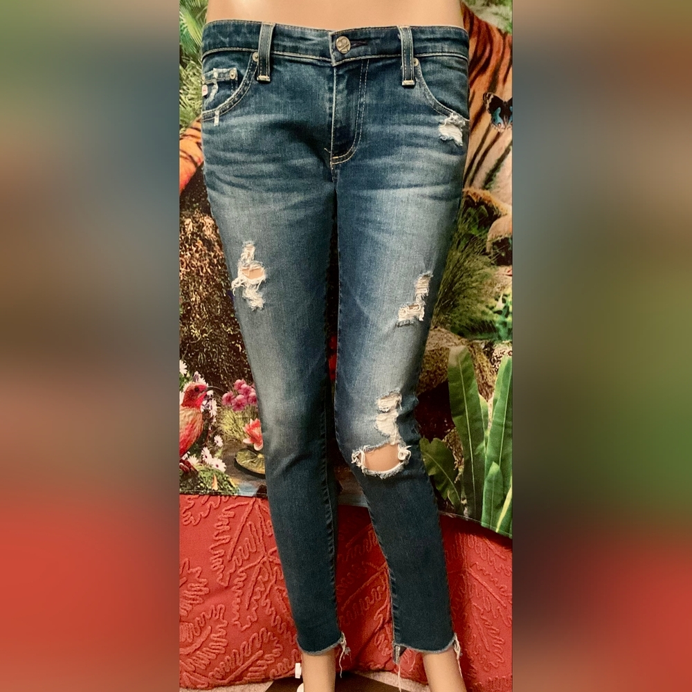 AG Adriano Goldschmied ♡ Super Skinny Ankle Jeans